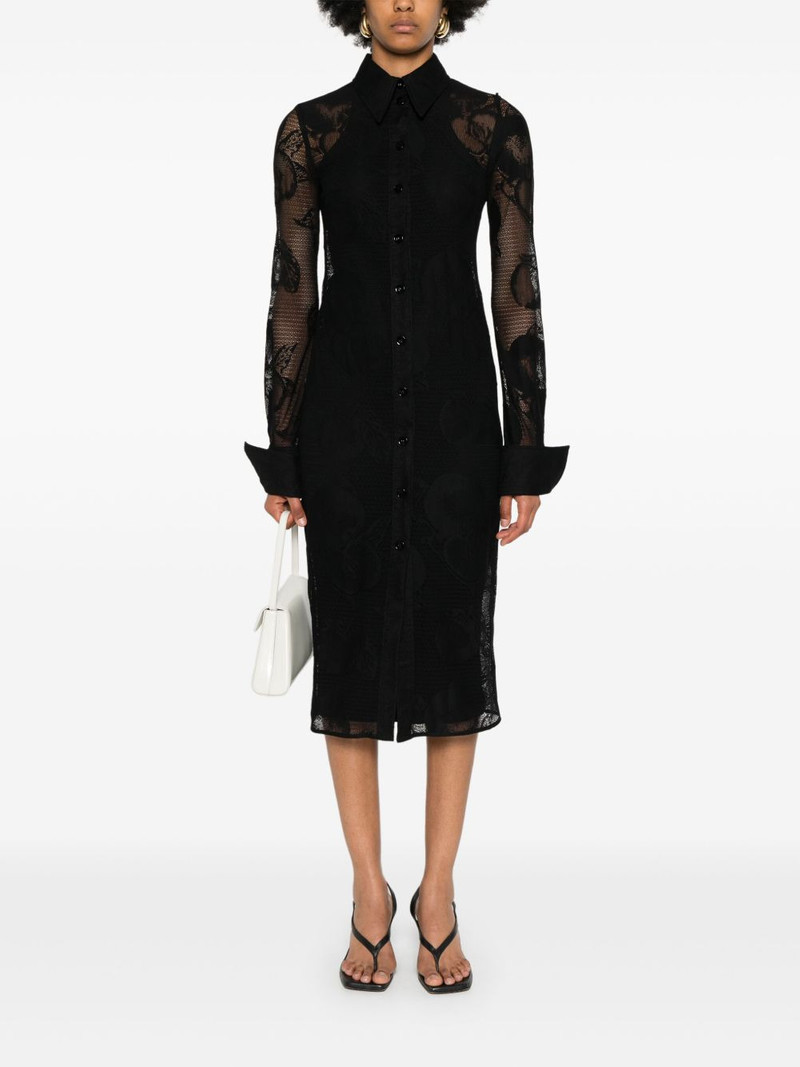 Sportmax Canosa floral-lace midi dress outlook