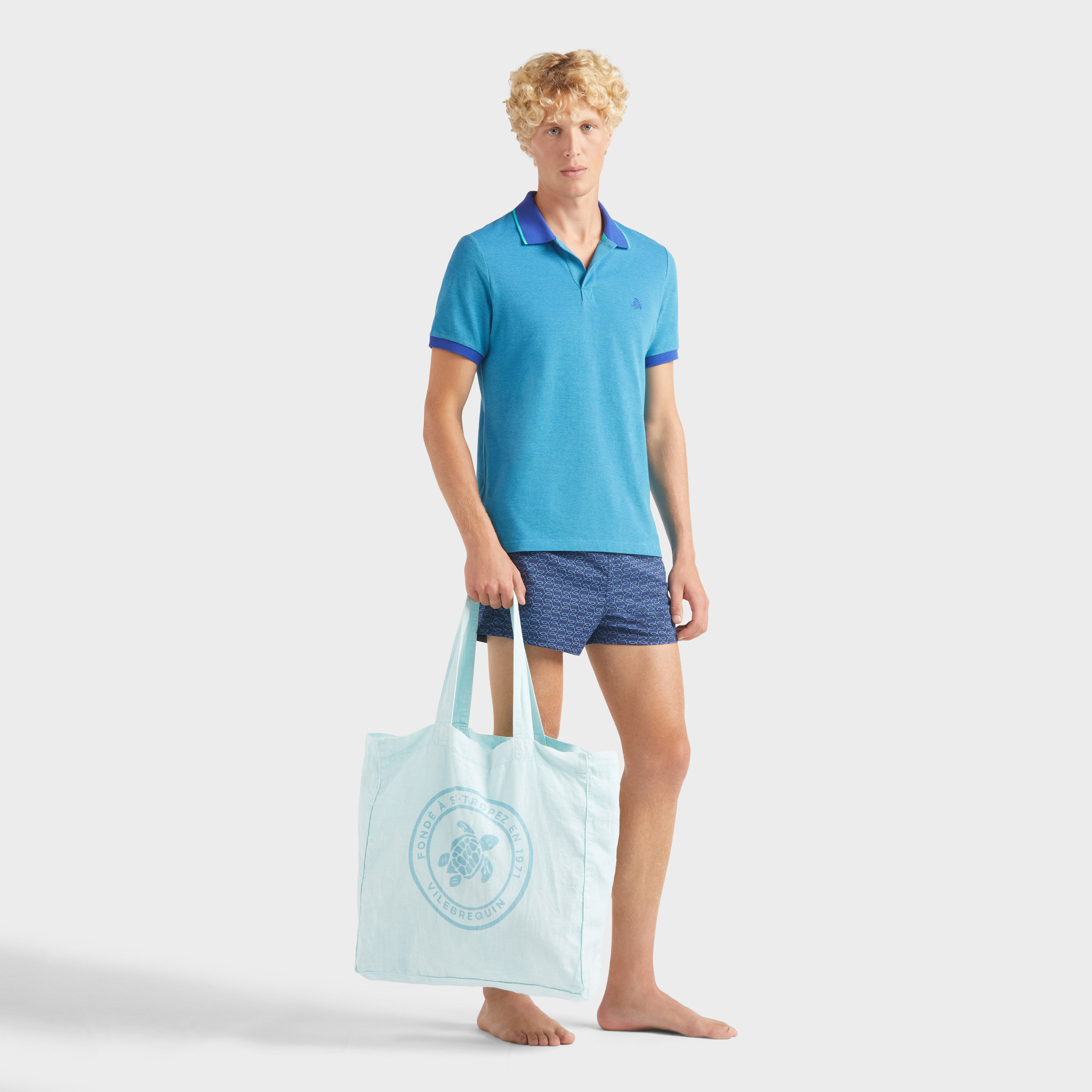 Men Short Swim shorts Fish Net - 5