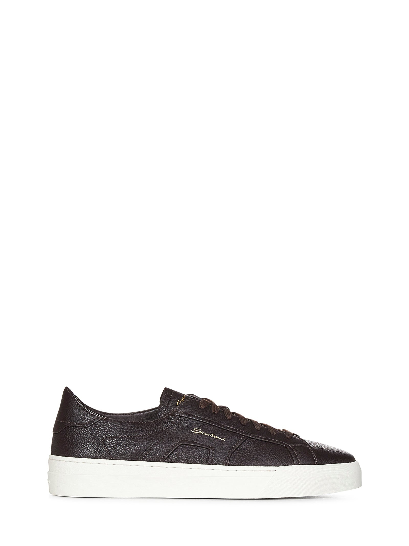 DOUBLE BUCKLE SANTONI SNEAKERS - 1