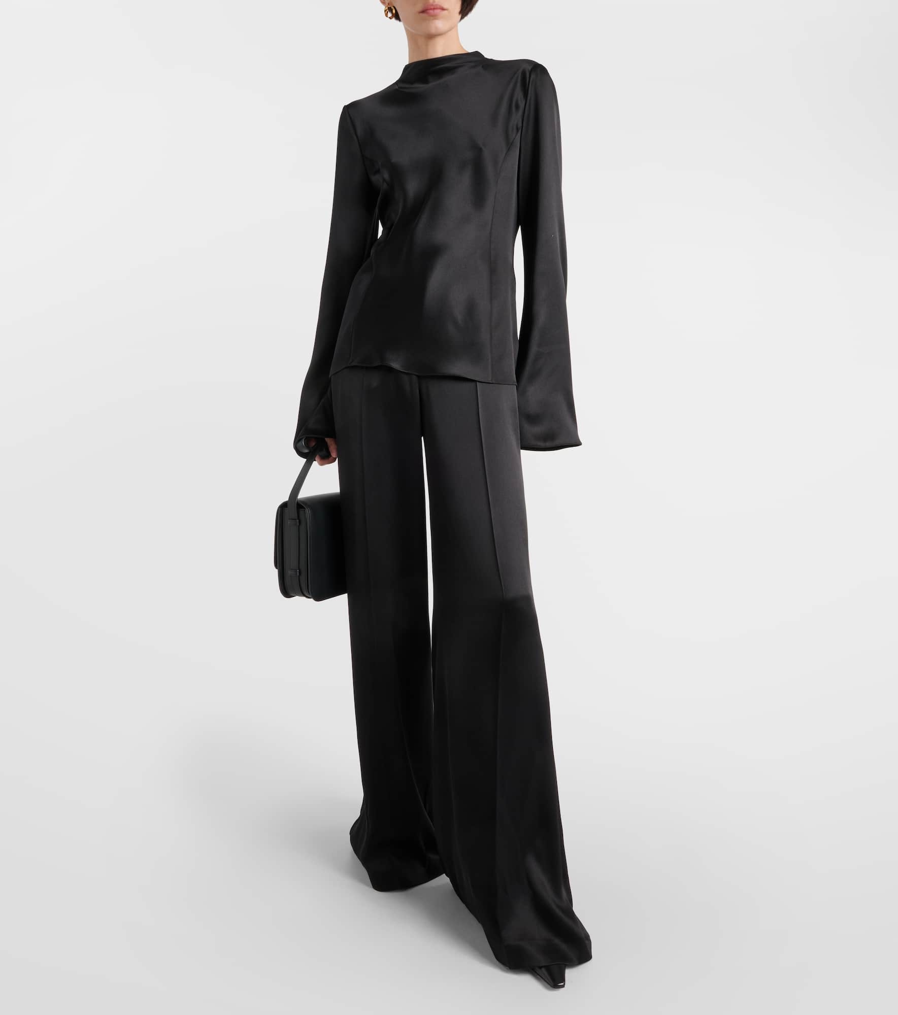 Mabon silk wide-leg pants - 2