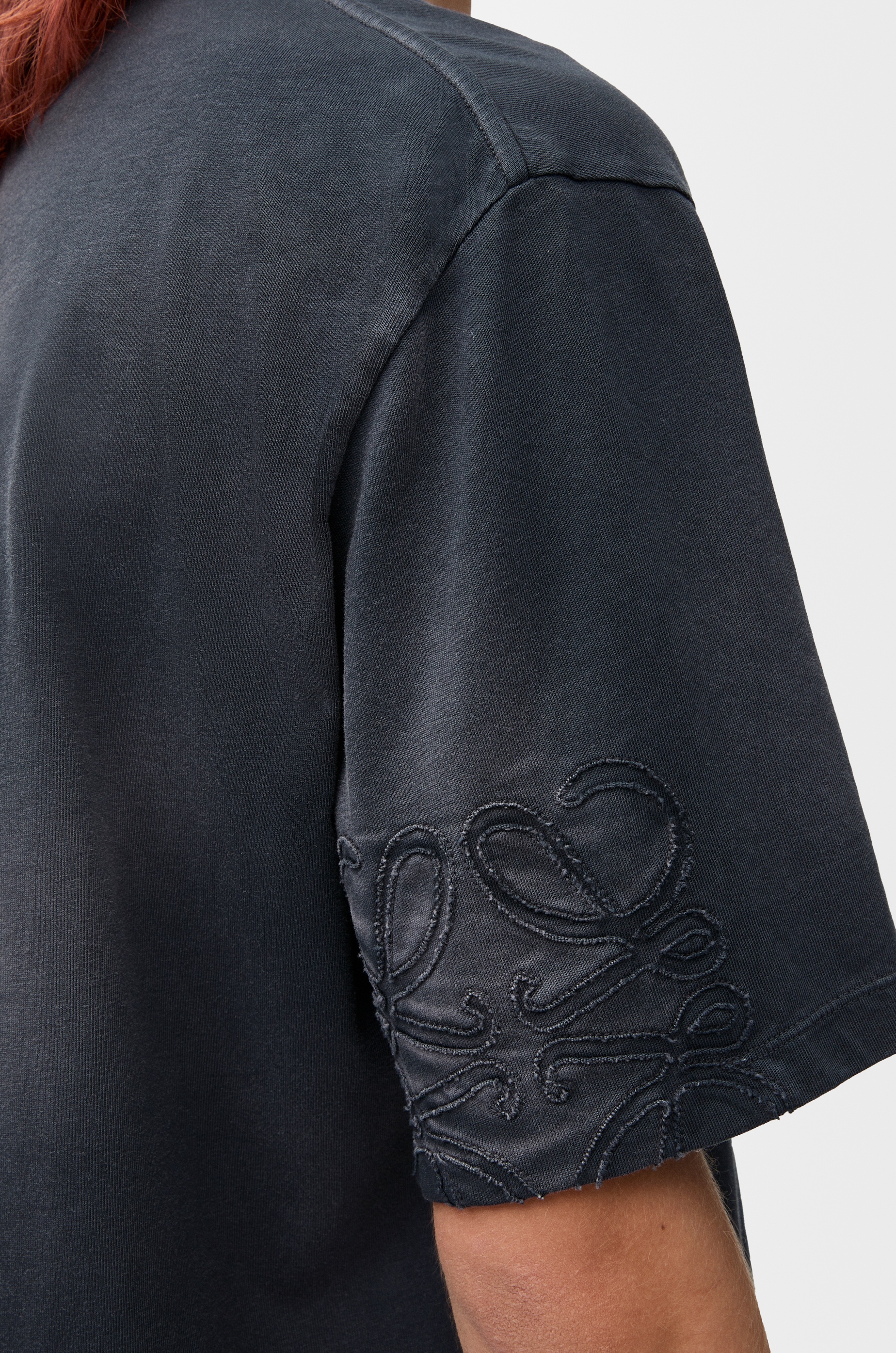 Loose fit T-shirt in cotton - 5