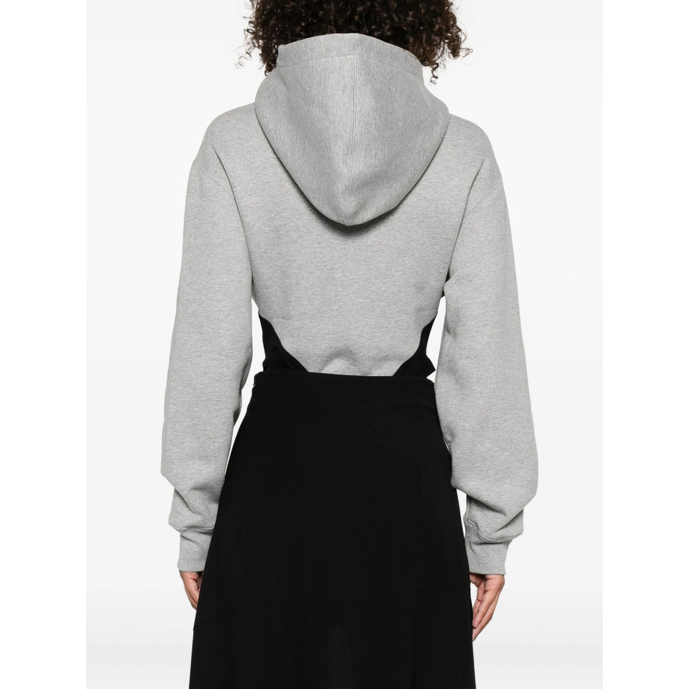 Mugler Grey Tops - Hoodies Women - 3
