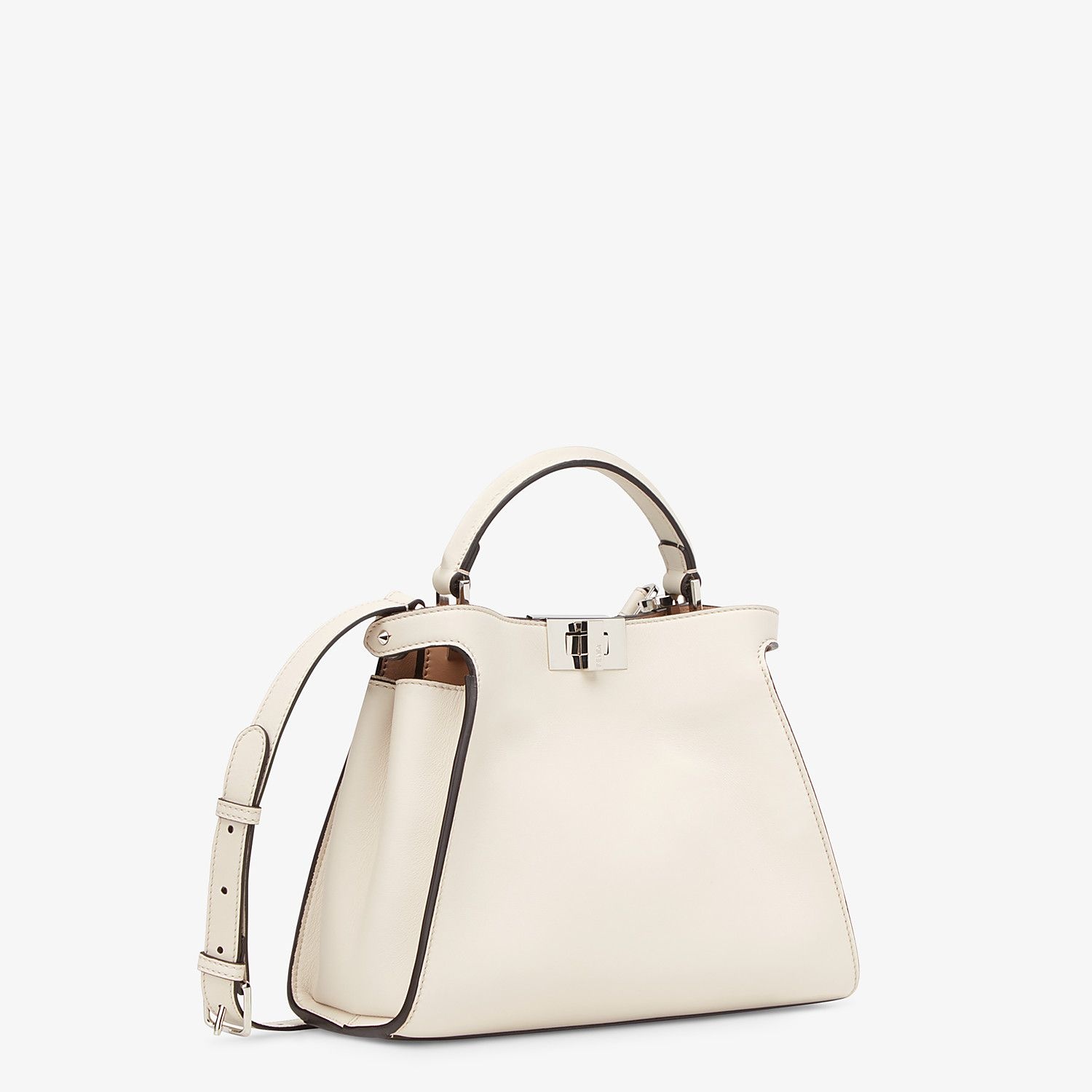 Beige leather bag - 2