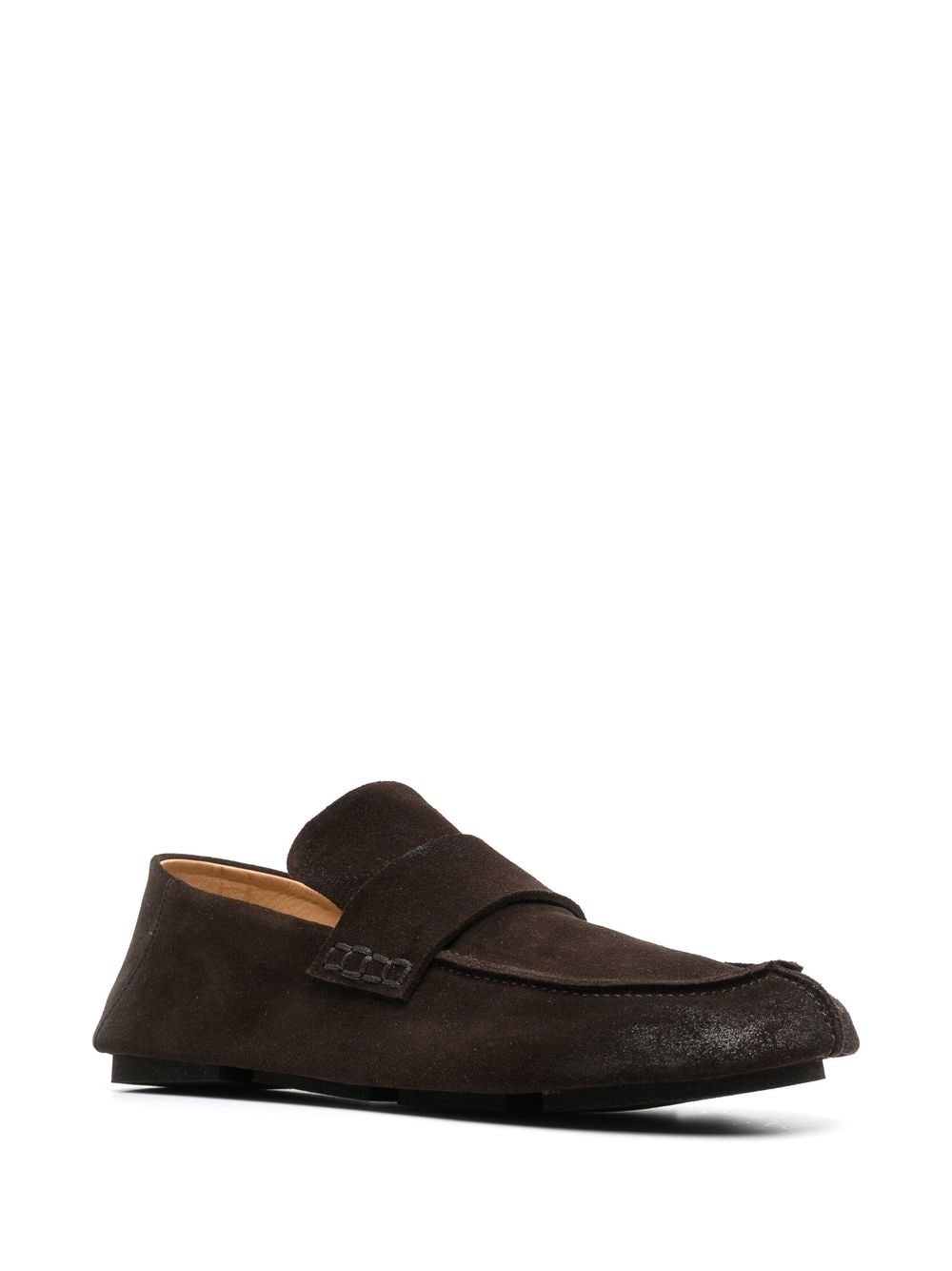 calf-suede loafers - 2