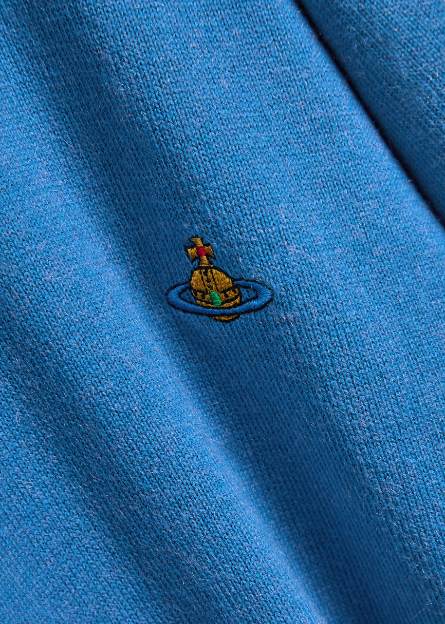 Vivienne Westwood Alex Logo Wool and Cashmere-blend Jumper - 5