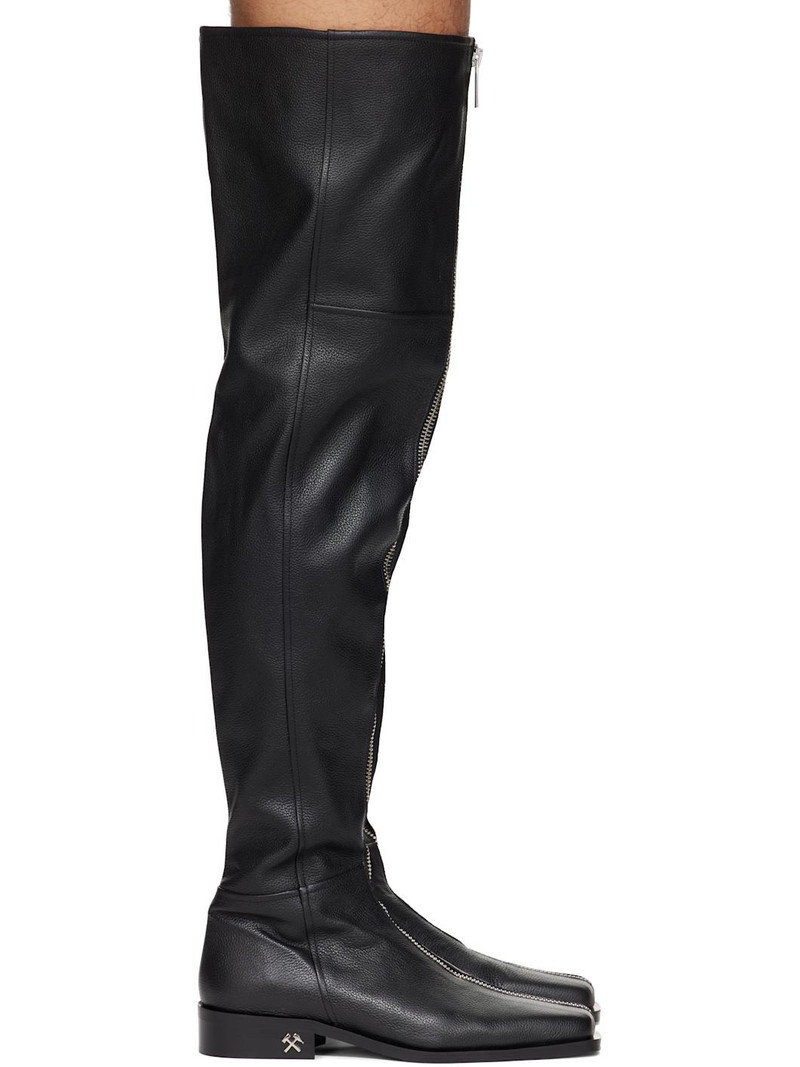Black Adem Overknee Boots 1