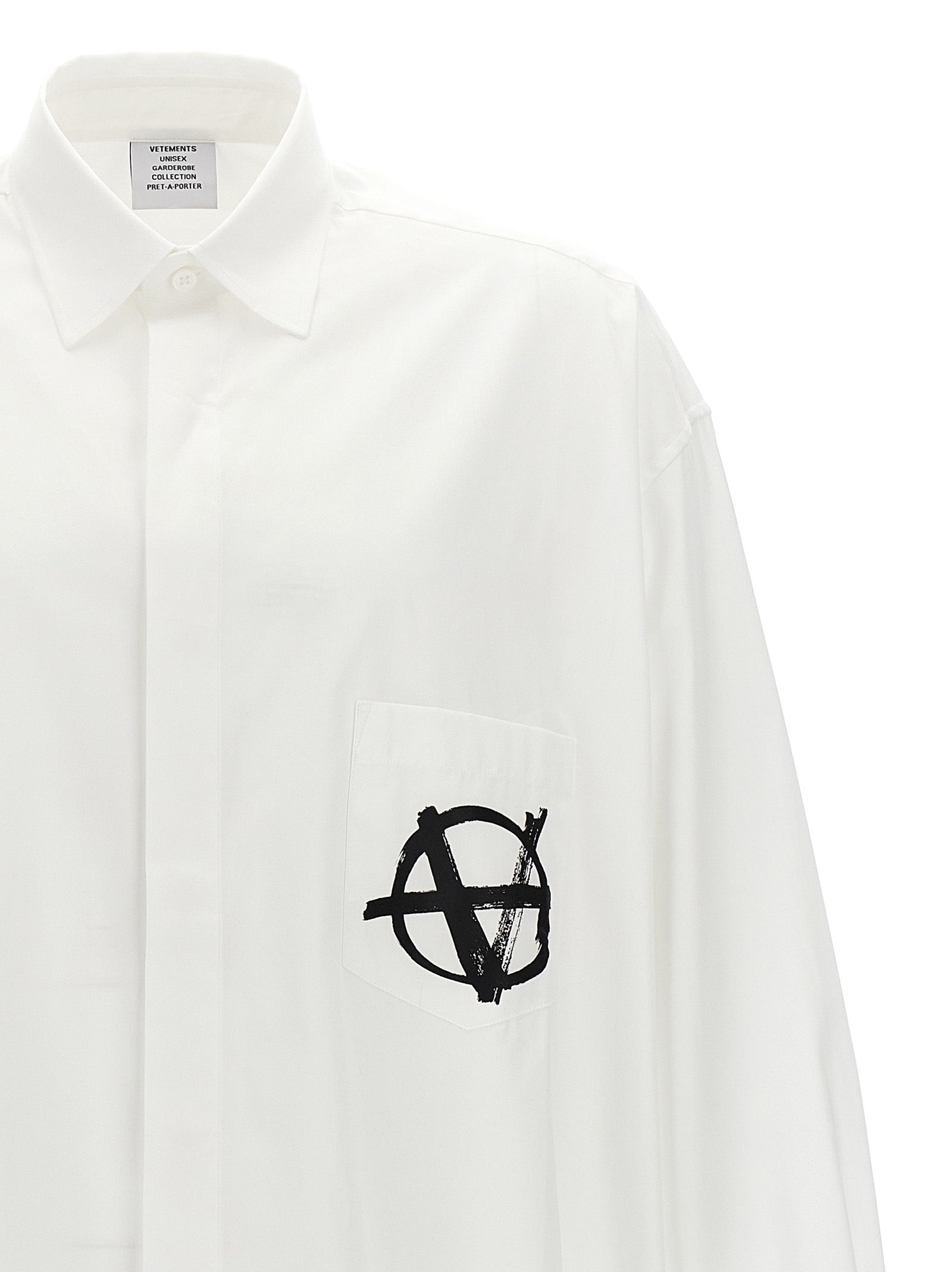 Anarchy Shirt, Blouse White/Black - 3