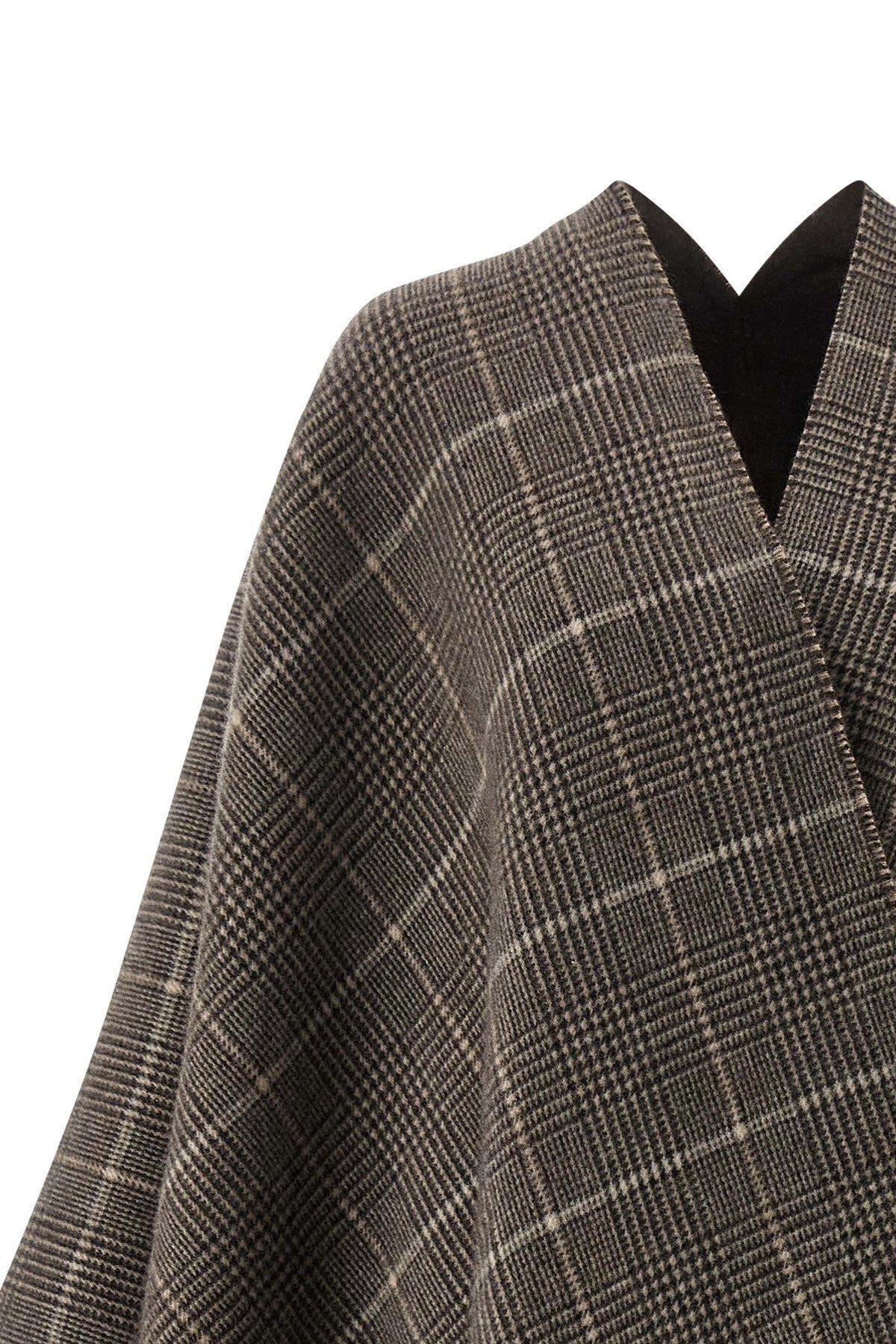 Brunello Cucinelli Women Cashmere Reversible Poncho - 4