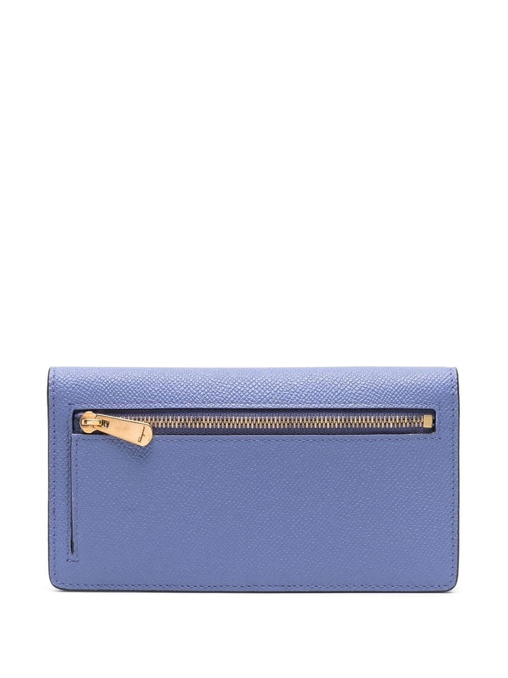 Gancini logo leather wallet - 2