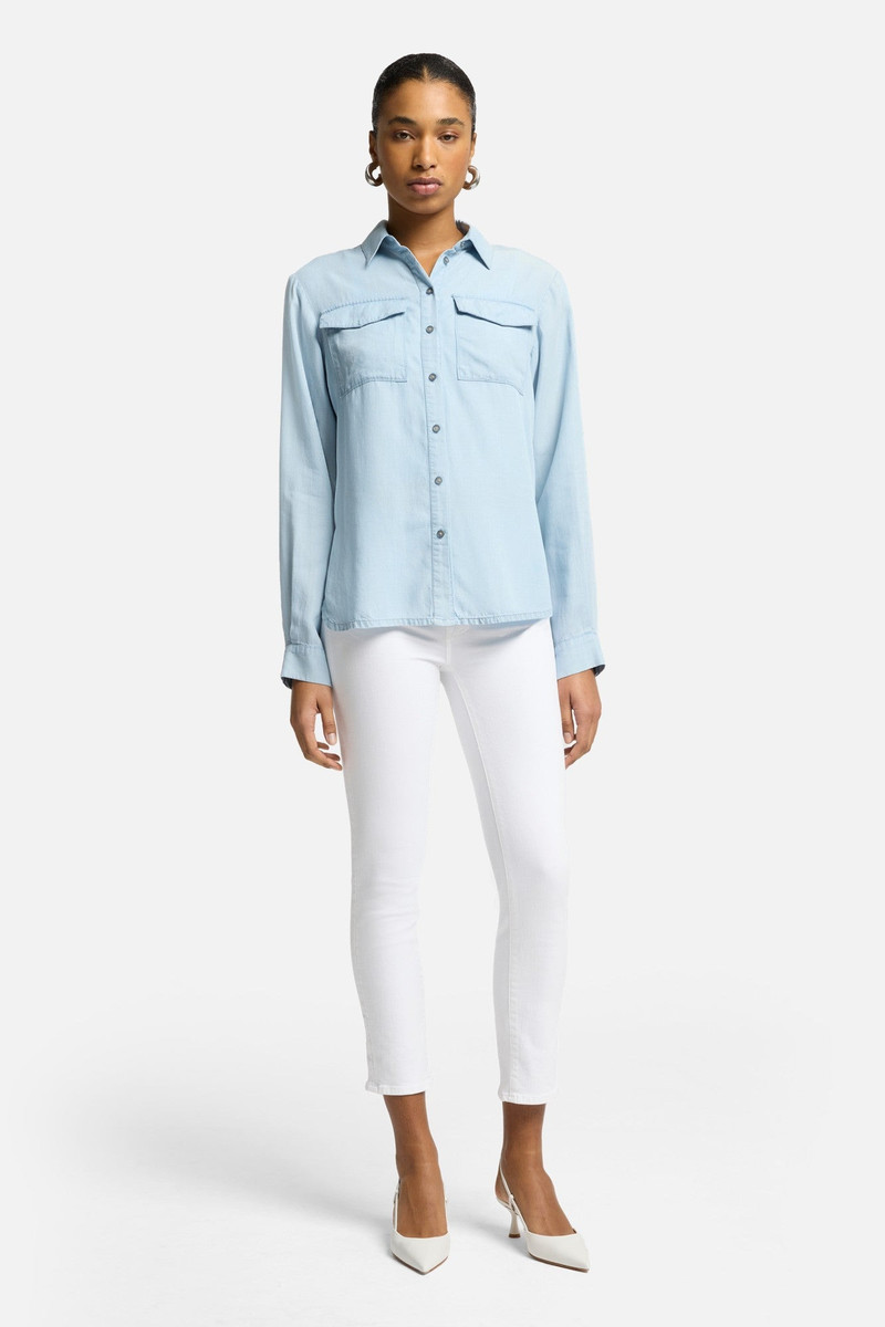 7 For All Mankind Dina Shirt in Venus outlook