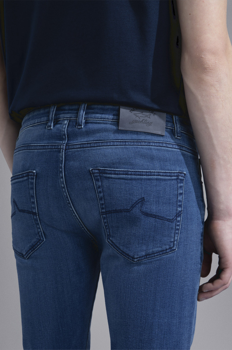 STRETCH TENCEL DENIM JEANS 4