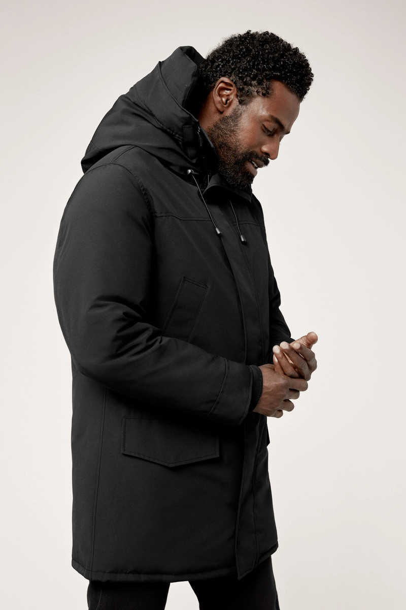 LANGFORD PARKA BLACK LABEL WITH HOOD TRIM 3