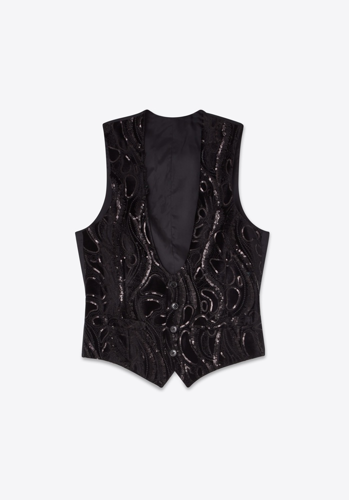 VEST 78 BLACK VELVET - 2
