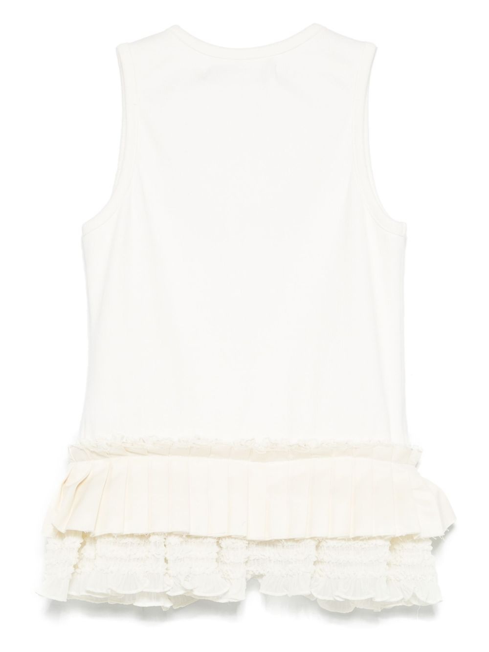 ruffled tank top - 2