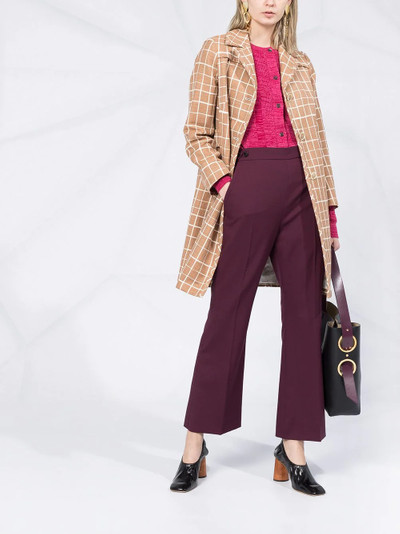 Marni high-waisted flared trousers outlook