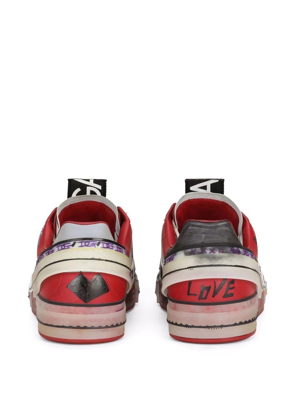 Portofino hand-painted sneakers - 3