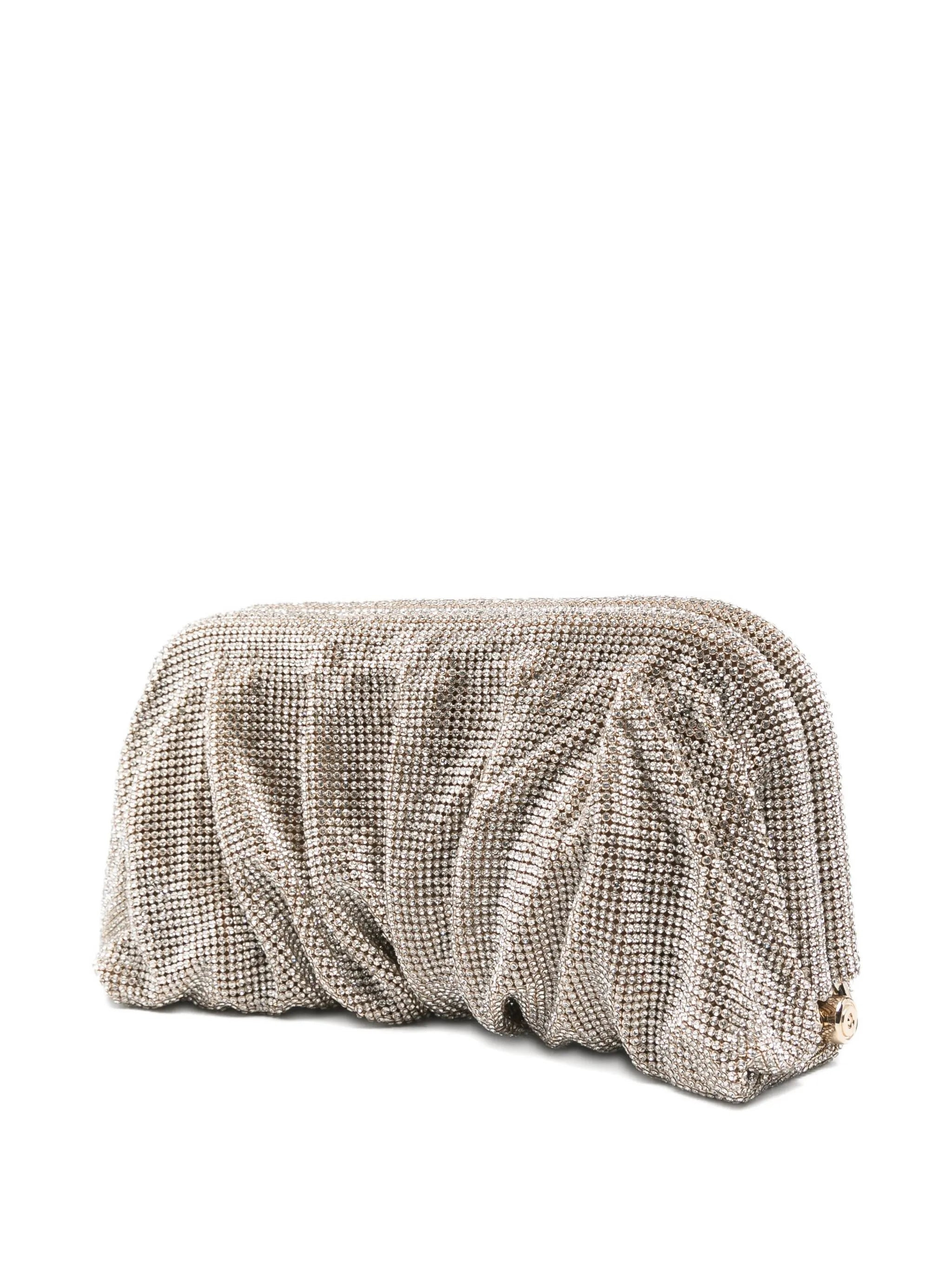 Benedetta Bruzziches Embellished Gathered Clutch - 5