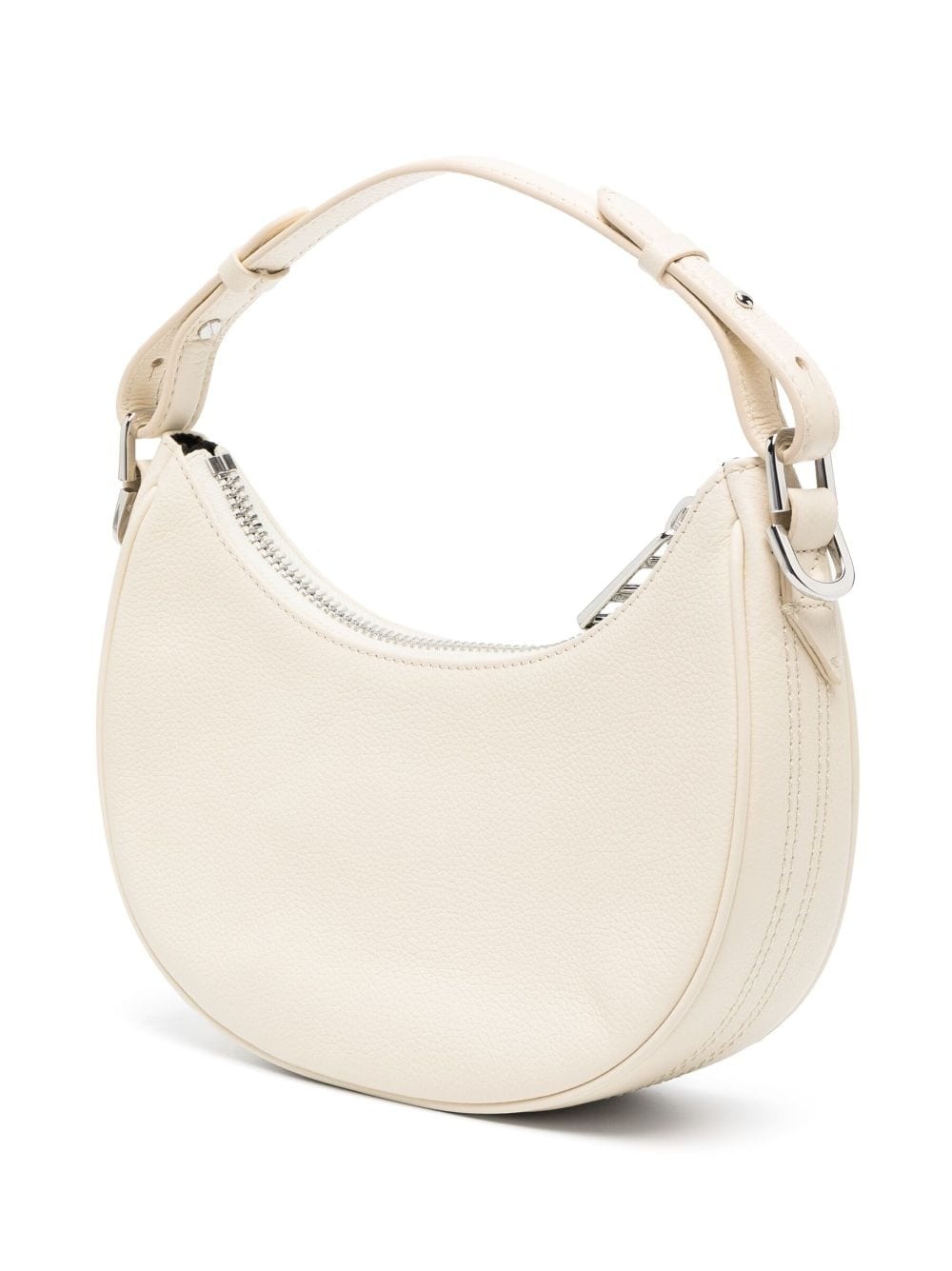 wings-plaque leather shoulder bag - 3