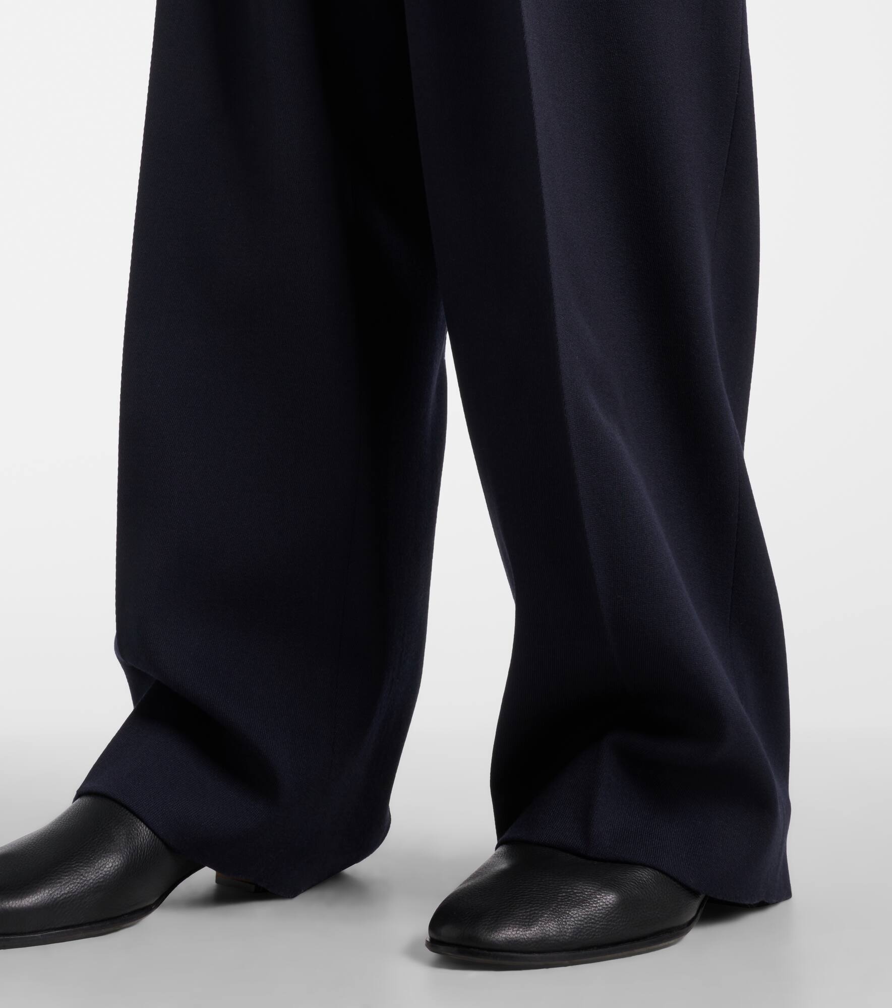 Igor low-rise wool wide-leg pants - 5