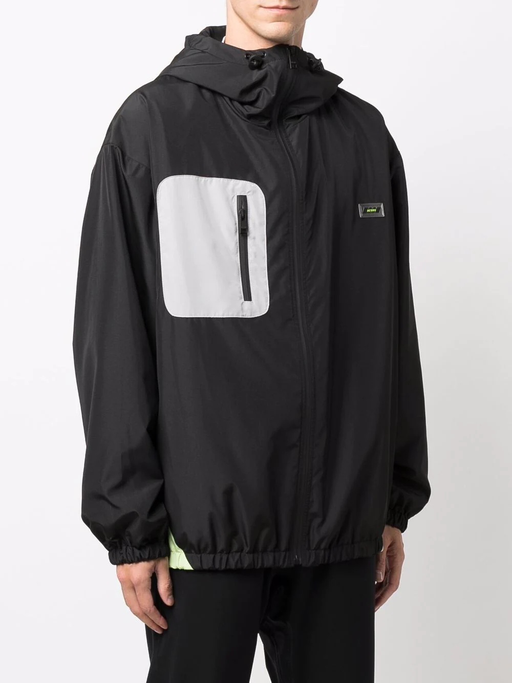 chest zip-pocket jacket - 3