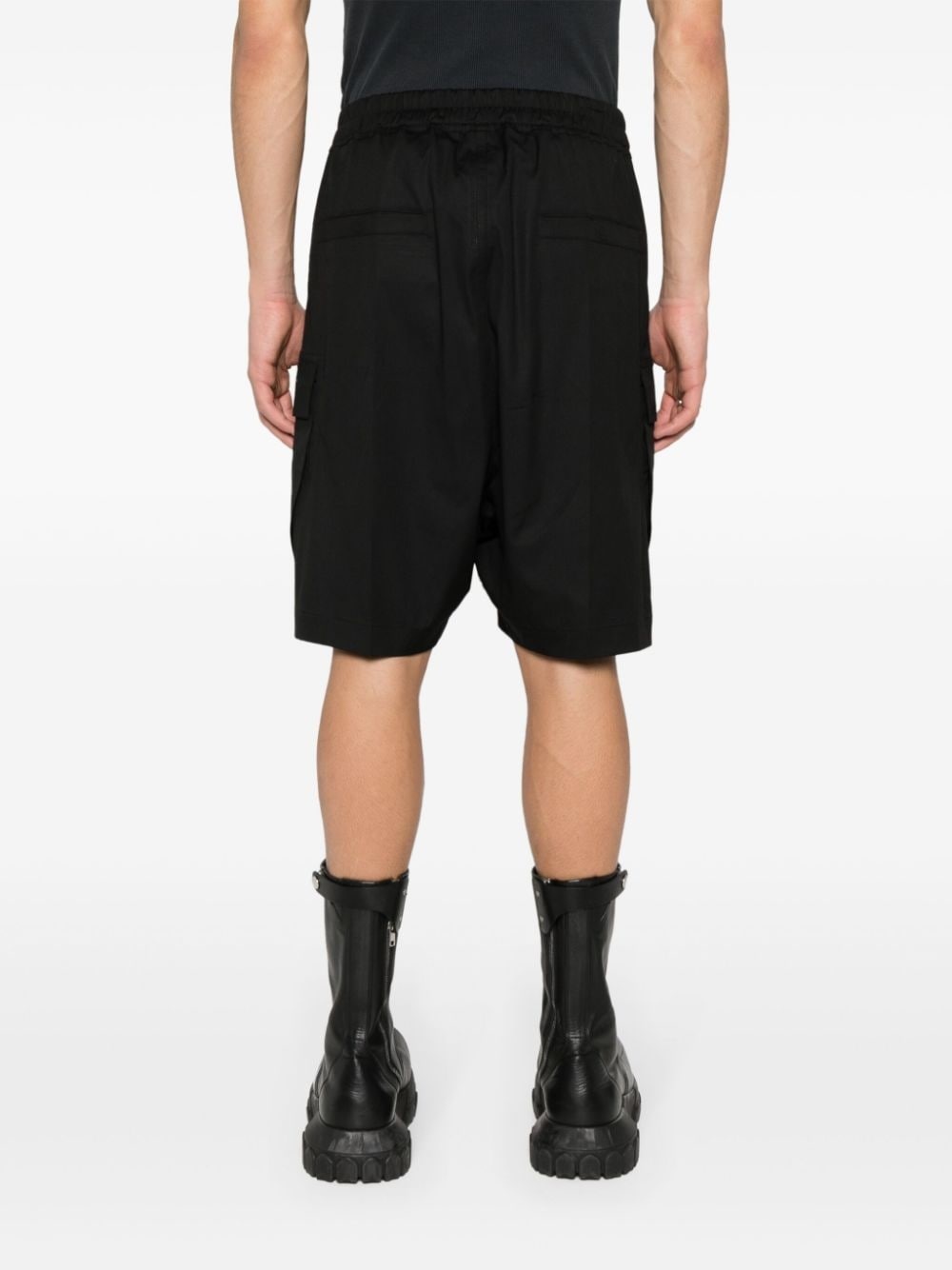 drop-crotch bermuda shorts - 5