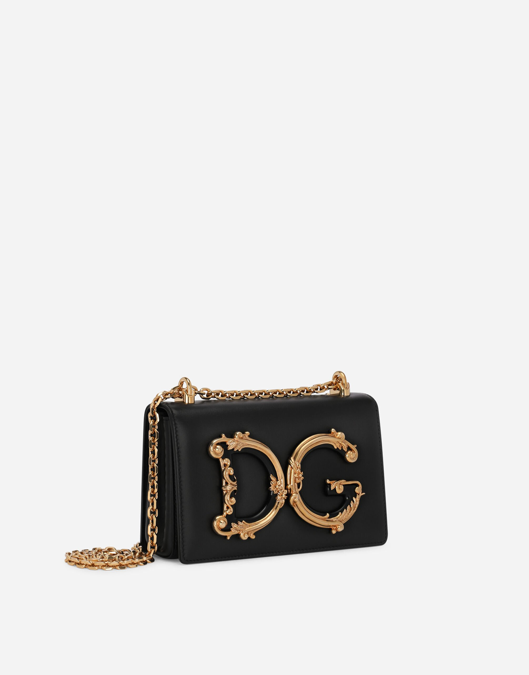 Nappa leather DG Girls shoulder bag - 3