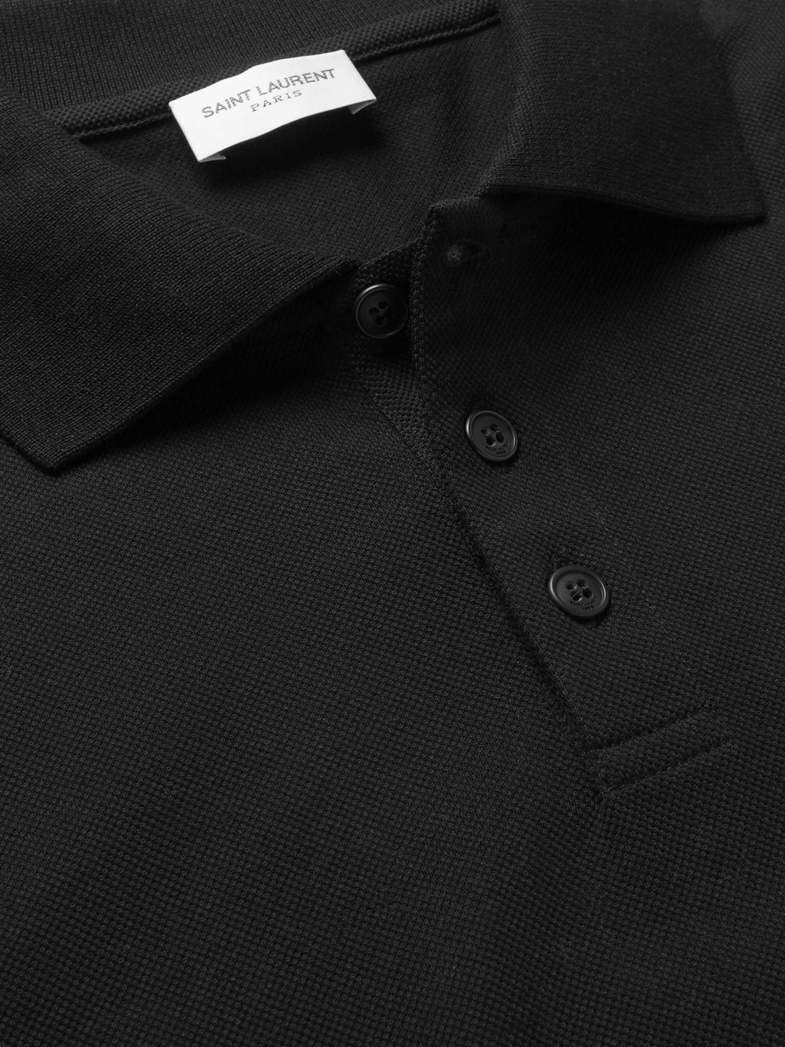 Logo-Embroidered Cotton-Piqué Polo Shirt - 6