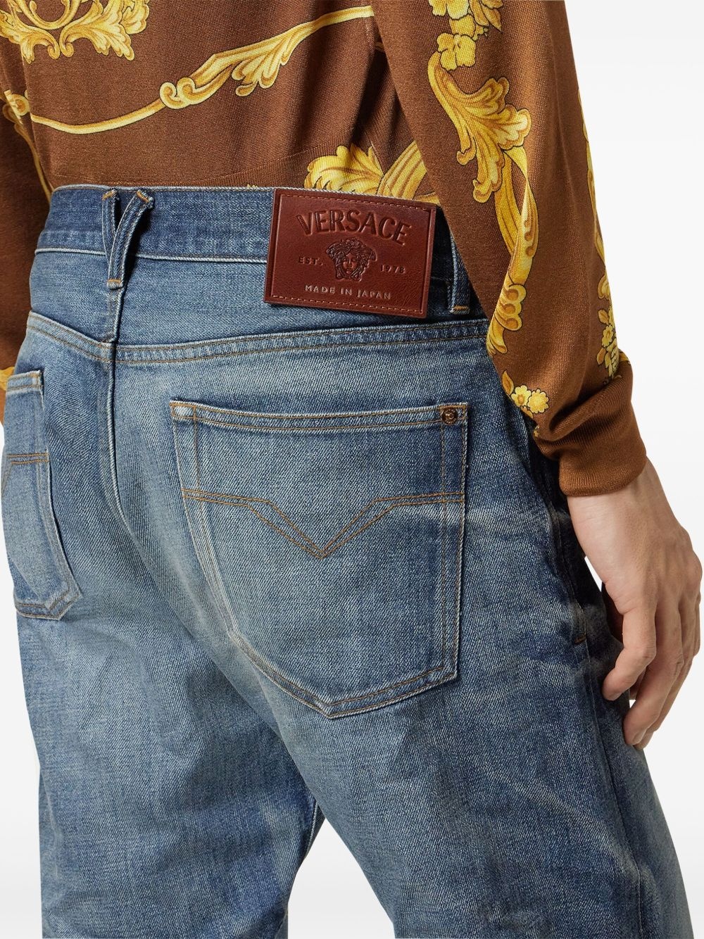 straight-leg jeans - 5