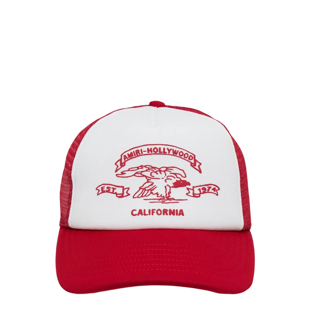 AMIRI Eagle Trucker Hat - 1