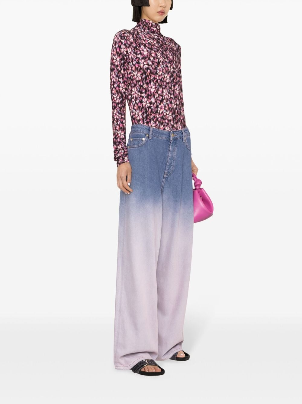 Future high-rise wide-leg jeans - 3