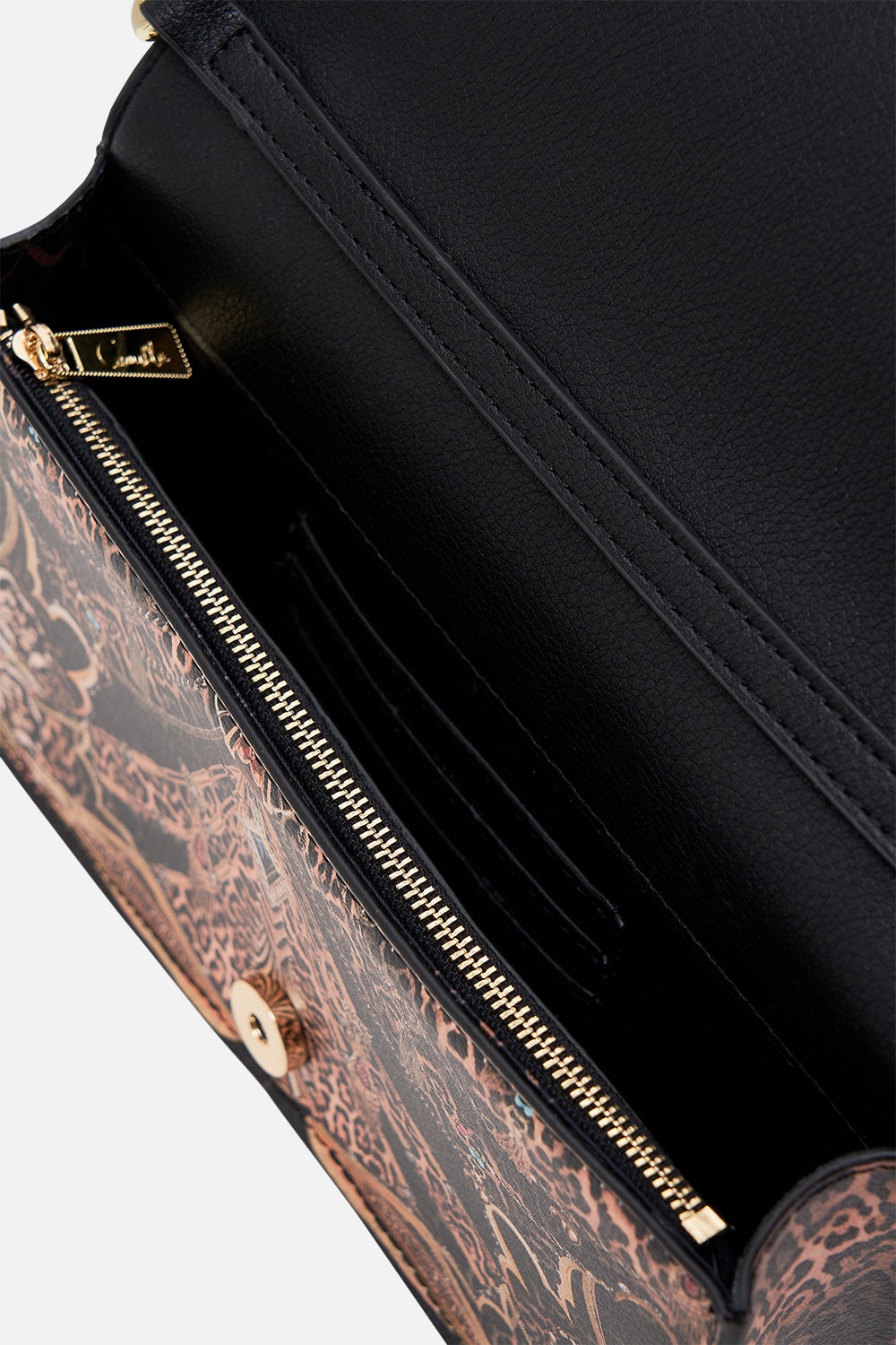 EAST WEST BAG W LEOPARD HANDLE - 5