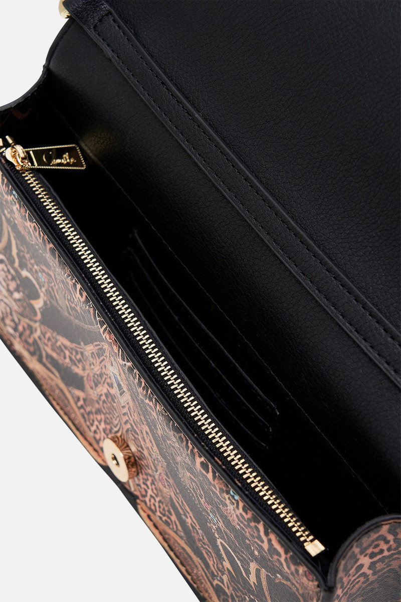 EAST WEST BAG W LEOPARD HANDLE 5