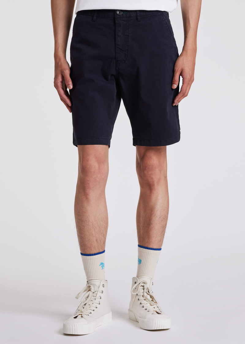 Cotton-Blend Zebra Logo Shorts 3