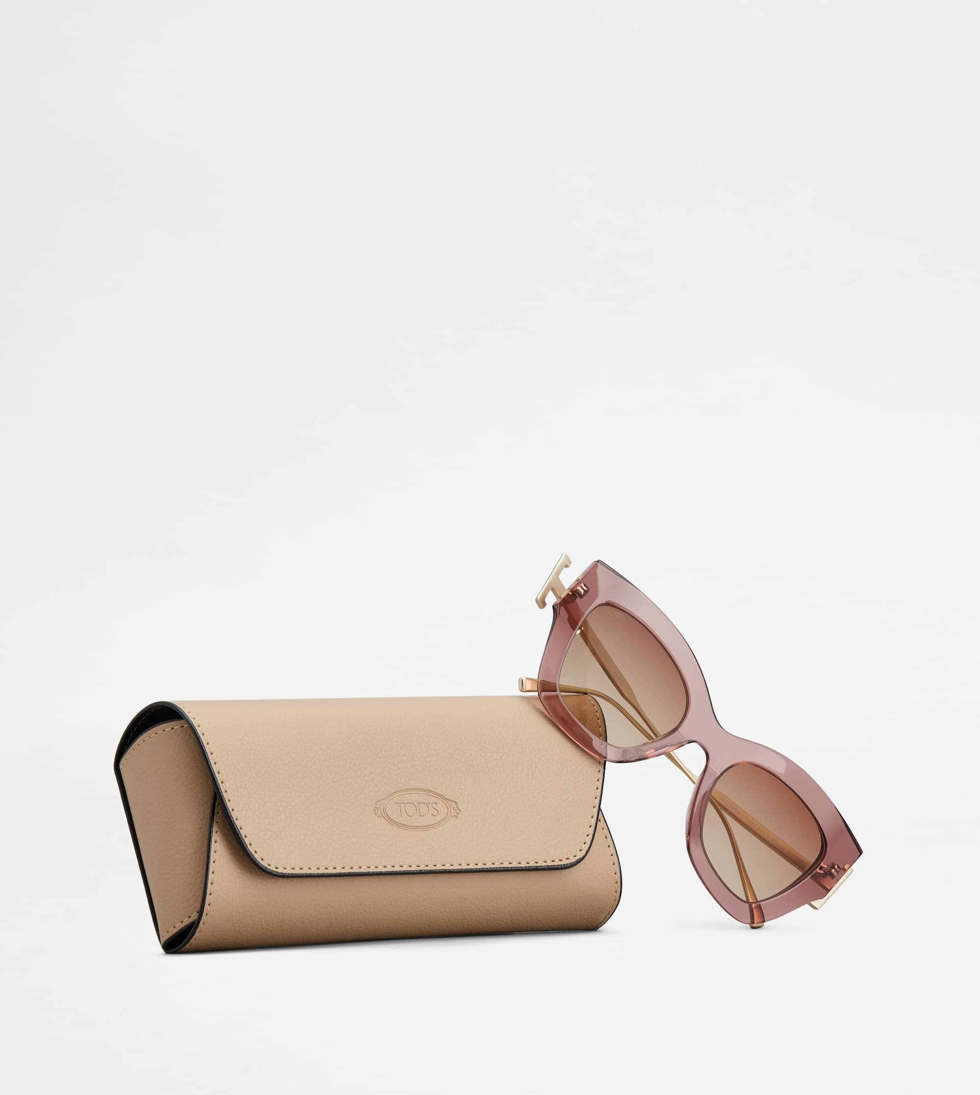 CAT-EYE SUNGLASSES - PINK - 5
