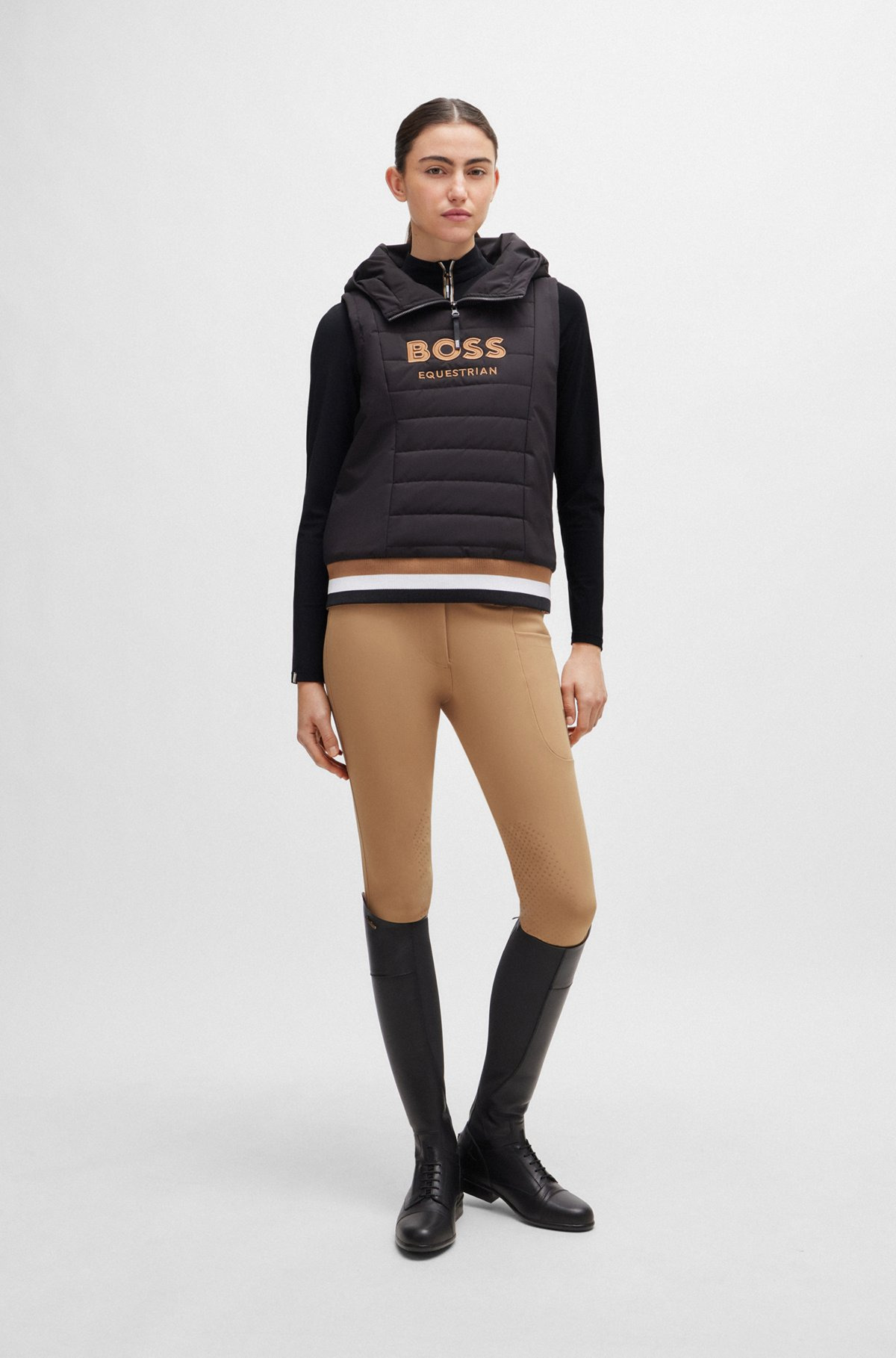 EQUESTRIAN SHOW TOP IN SUPER-STRETCH FABRIC - 2