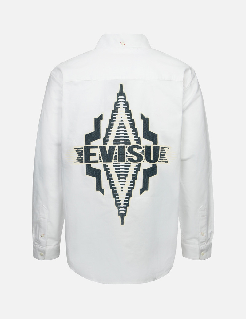 EVISU CHIMAYO TAPESTRY AND SEAGULL PRINT RELAX FIT SHIRT outlook