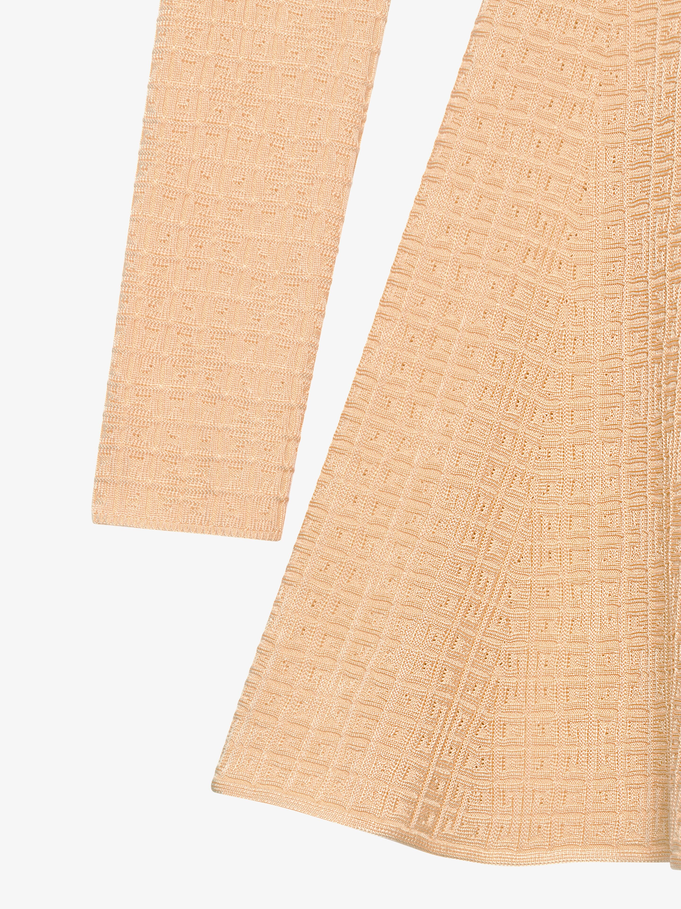 DRESS IN MINI 4G JACQUARD - 5