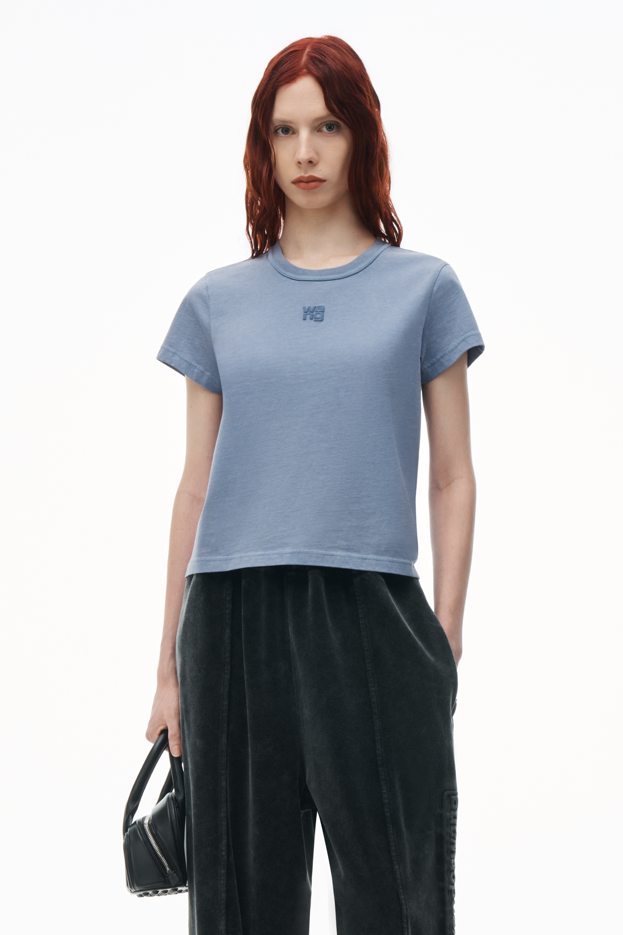 Puff logo shrunken tee in cotton jersey - 2