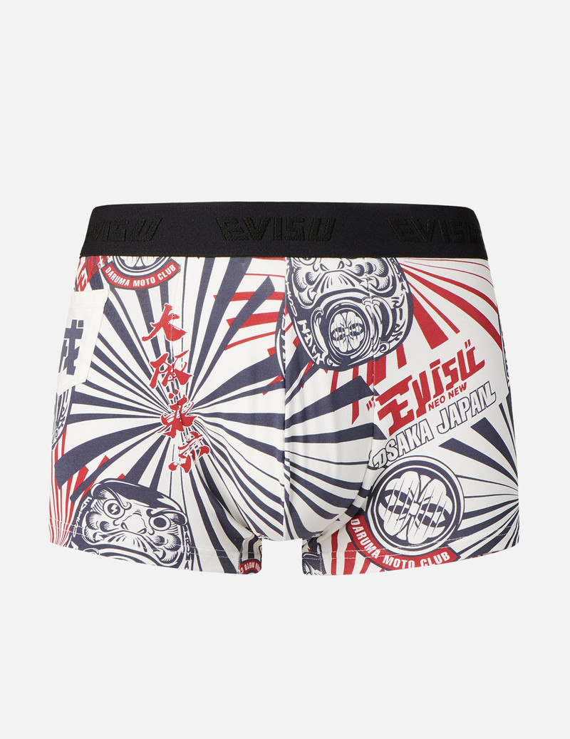 EVISU ALLOVER DARUMA PRINT TRUNKS outlook