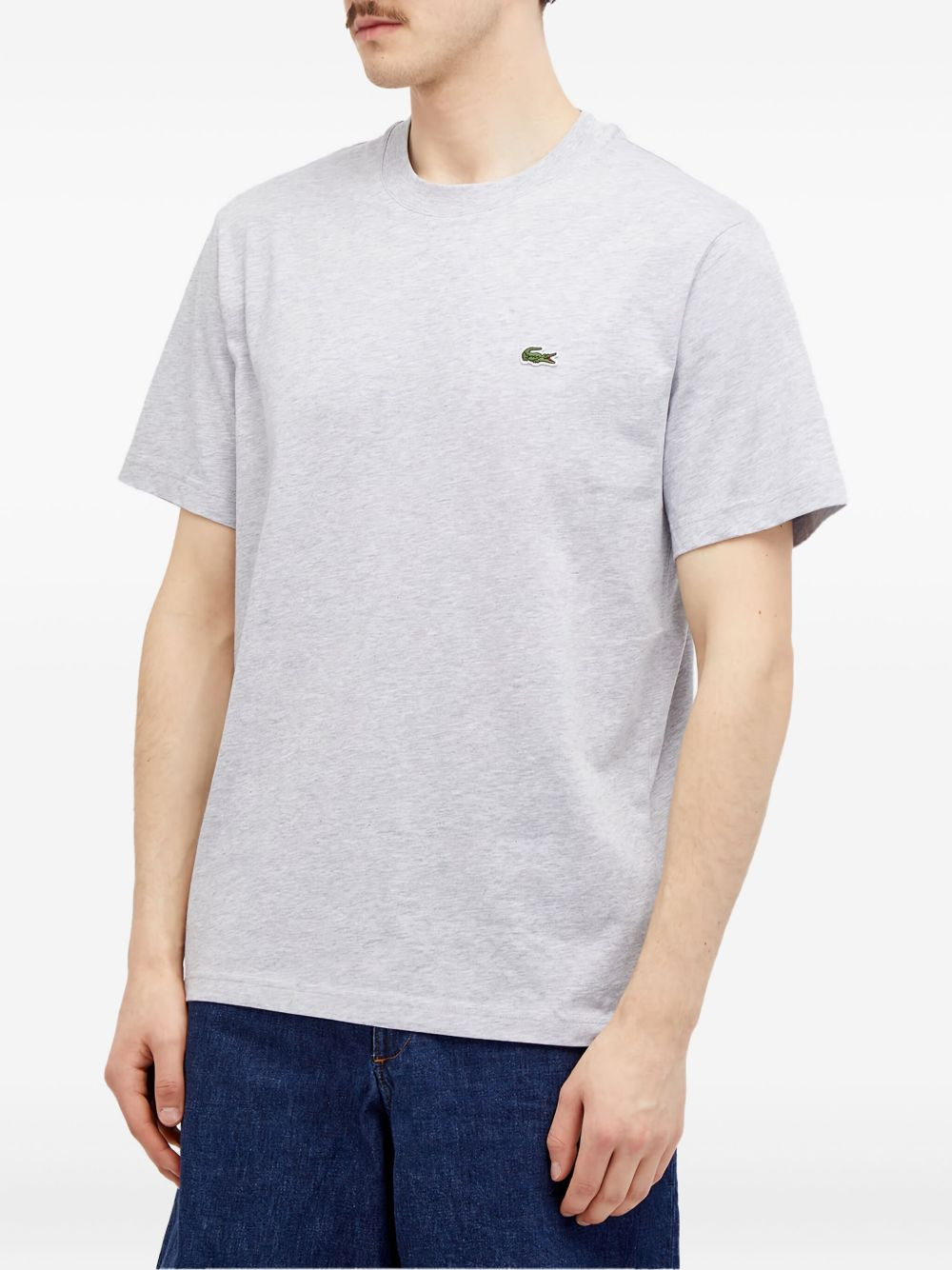 LOGO-PATCH COTTON T-SHIRT - 2