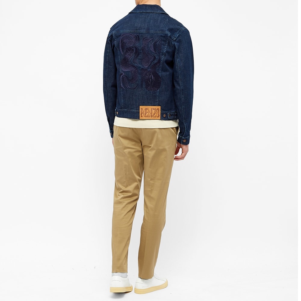 Kenzo Embroidered Denim Jacket - 7