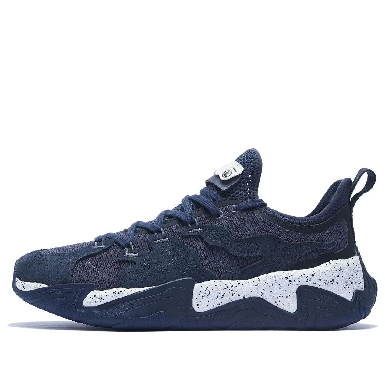 Li-Ning x Jackie Chan Kungfu Sports Shoes 'Navy White' AZGT063-1 - 1