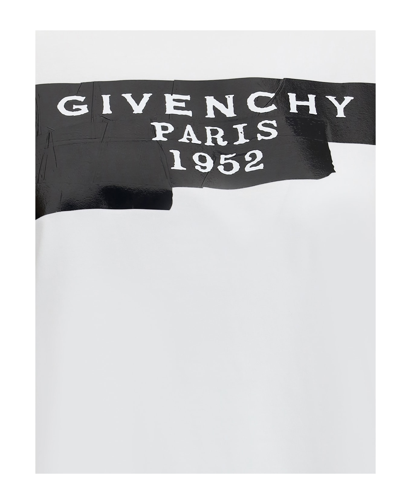 Cotton T-shirt With Print Black Givenchy Tape - 3