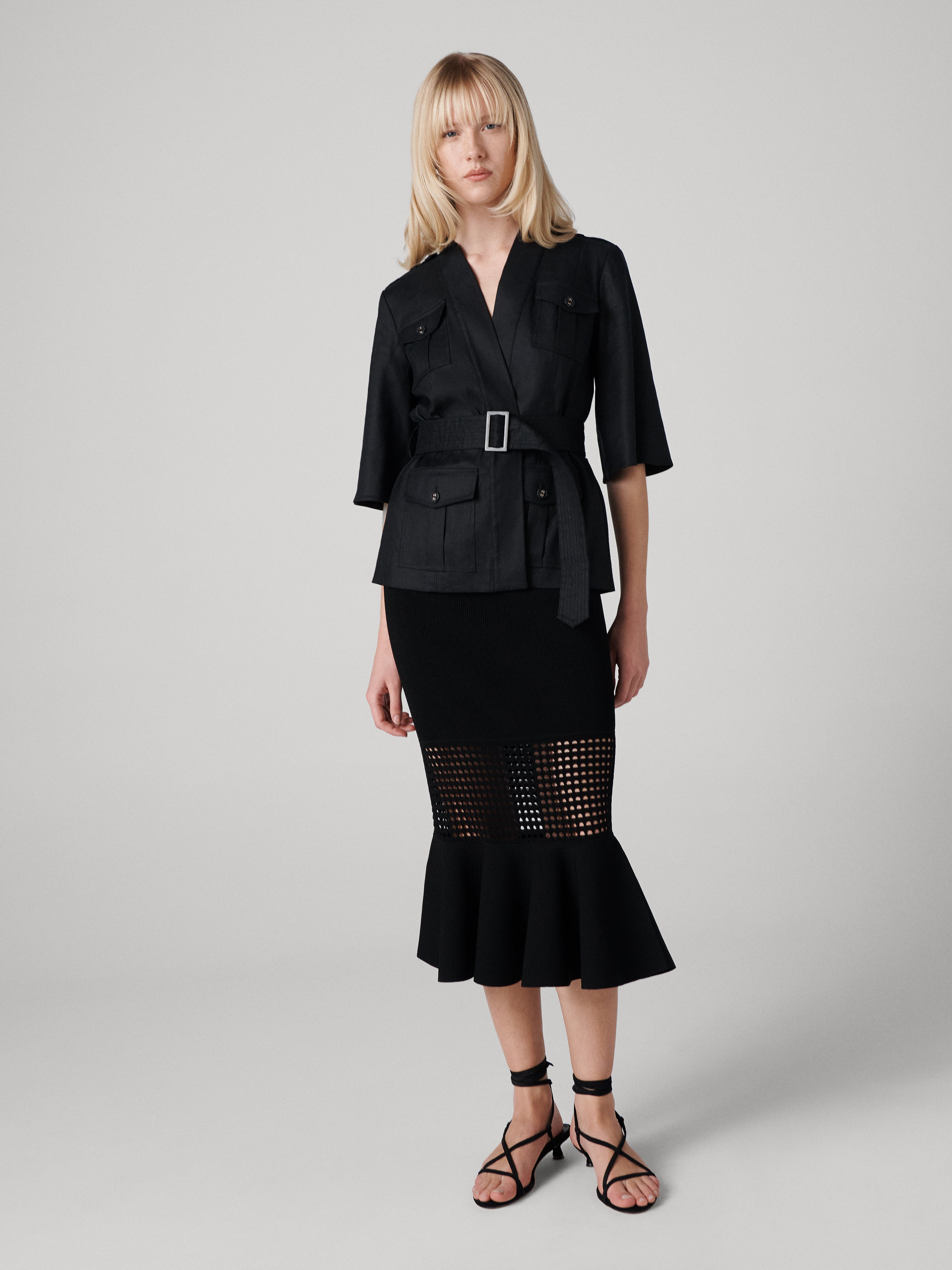 Georgia Eyelet Knit Skirt - 4