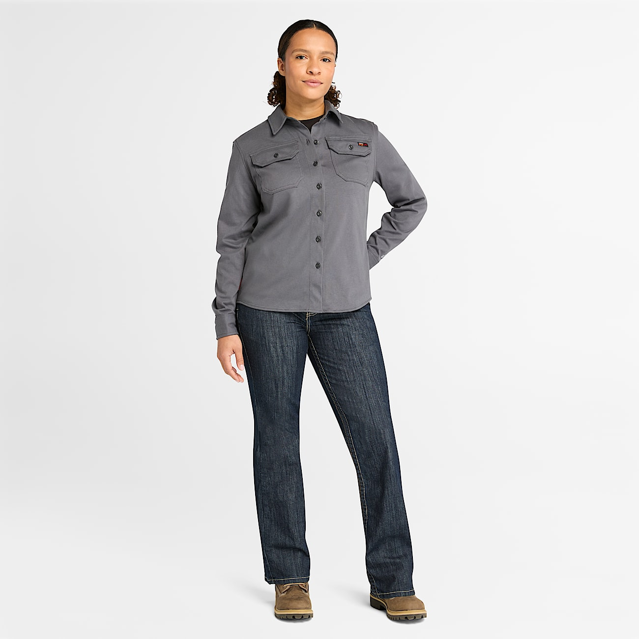 Women's Timberland PRO® Cotton Core Flame-Resistant Shirt - 3
