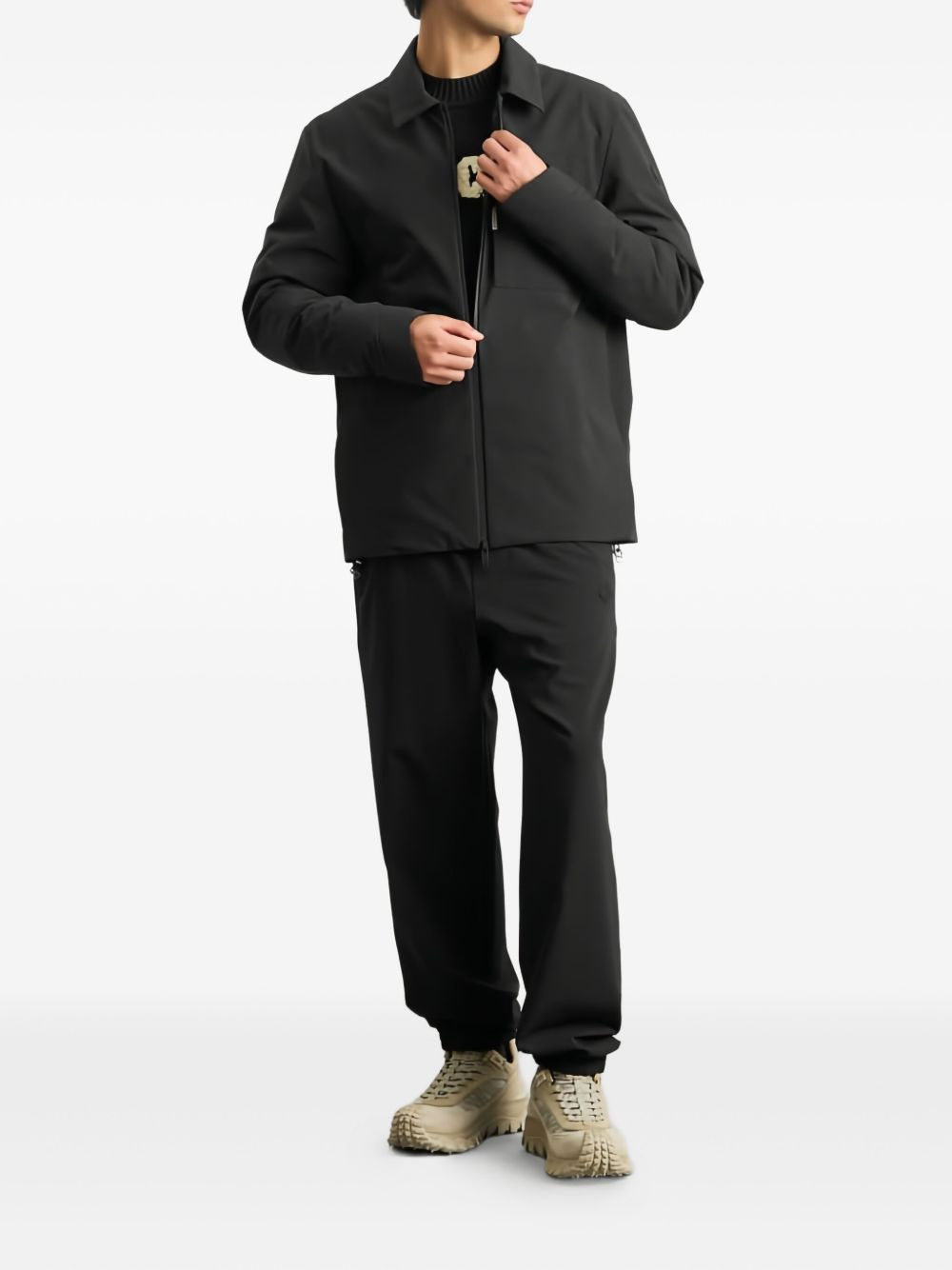 zip-fastening jacket - 2