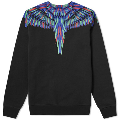 Marcelo Burlon County Of Milan Marcelo Burlon Chalk Wings Crew Sweat outlook