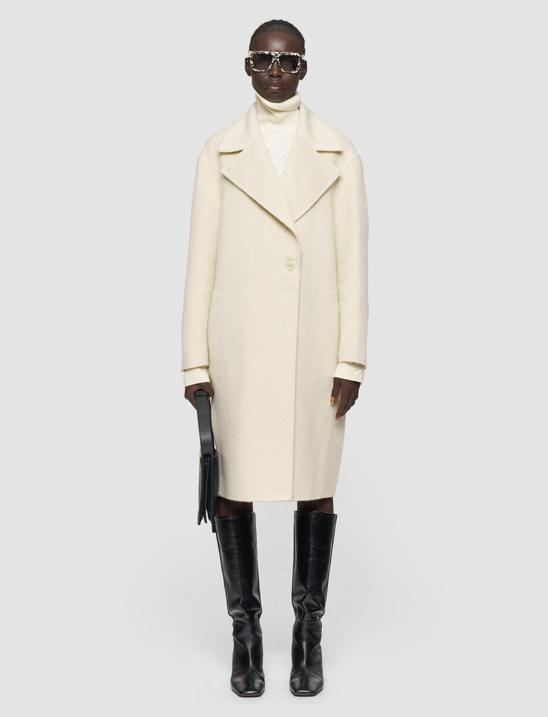 JOSEPH Yves Brushed Double Face Alpaca Coat outlook