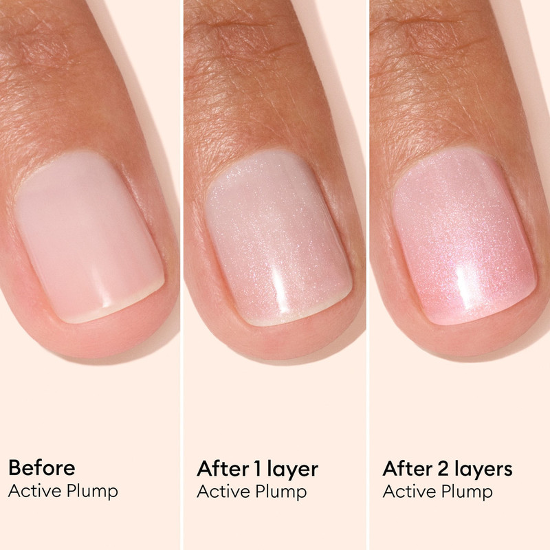 Active Plump Pink Glazed, Plumping & Collagen Infused Treatment Nail Polish 4