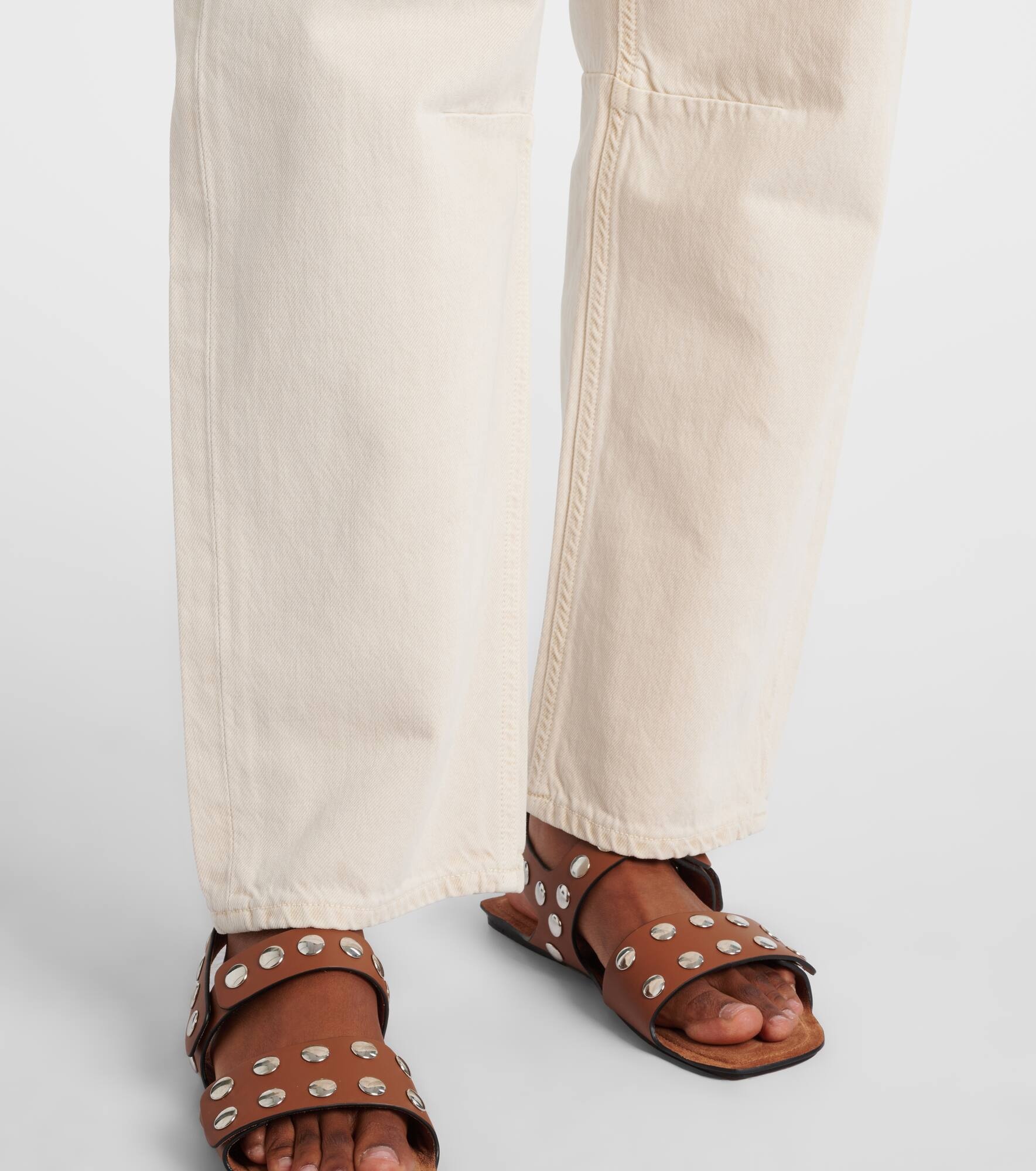 Miro high-rise barrel-leg jeans - 5